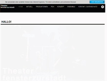 Tablet Screenshot of fensterzurstadt.de